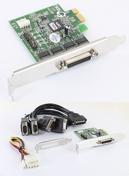 SIIG JJ-E40011-S3 (PCI Express to 4x COM serial RS232)) 